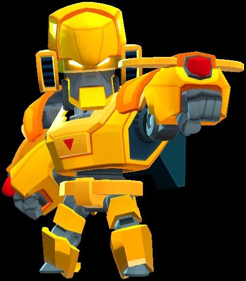 Gold Mecha Bo skin