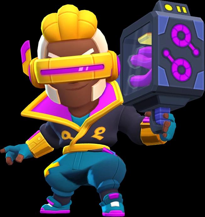 Gold Hacker Brock skin