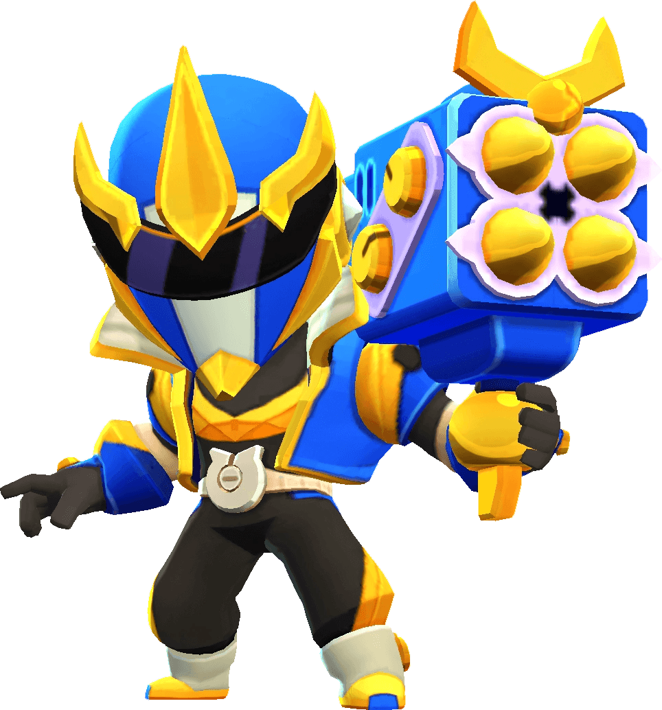 Super Ranger Brock Blue skin