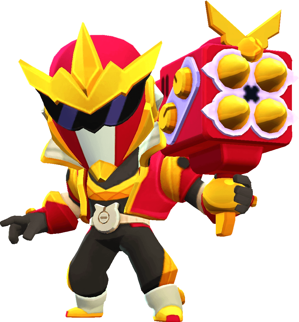 Super Ranger Brock Red skin