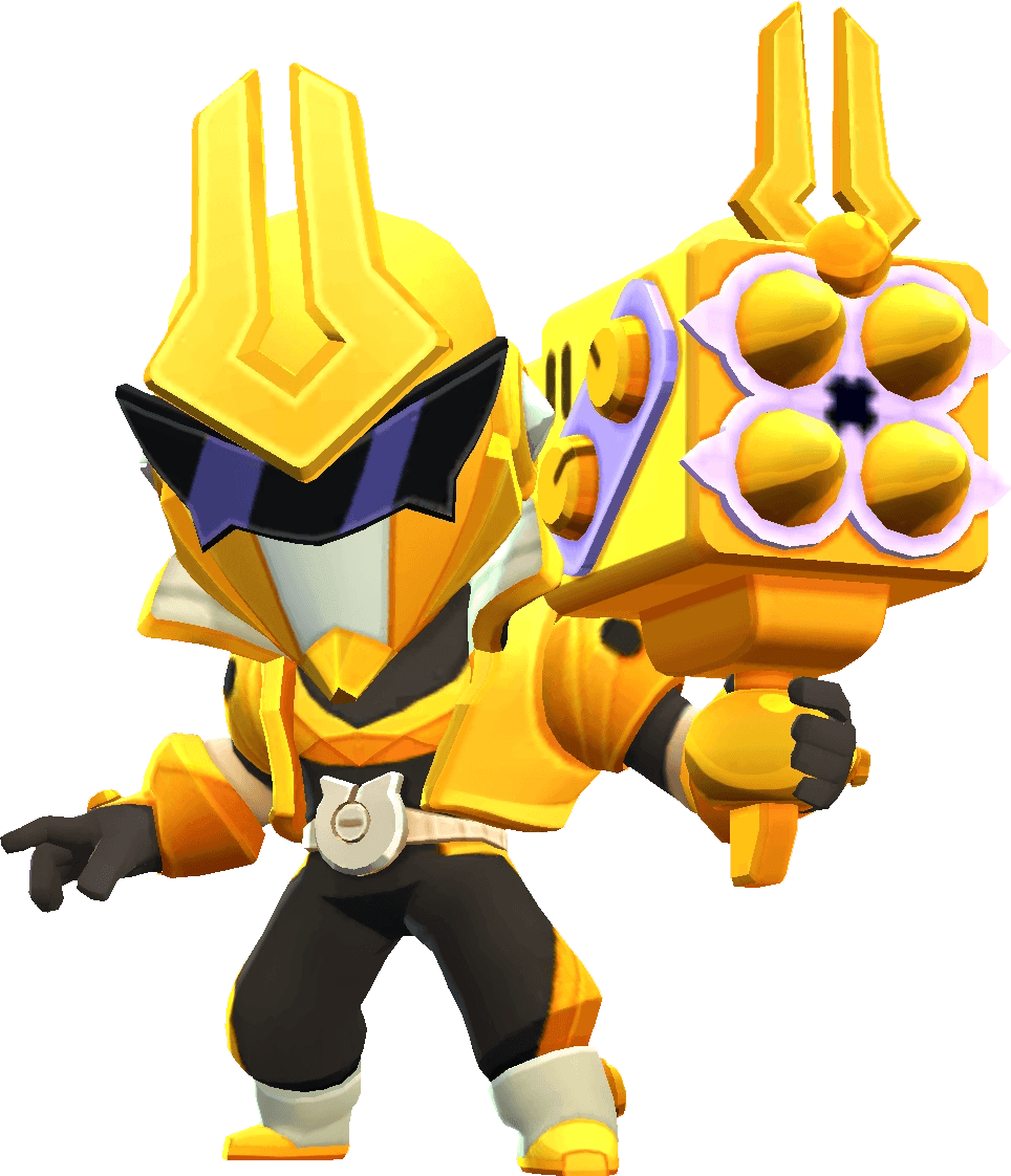 Super Ranger Brock Yellow skin