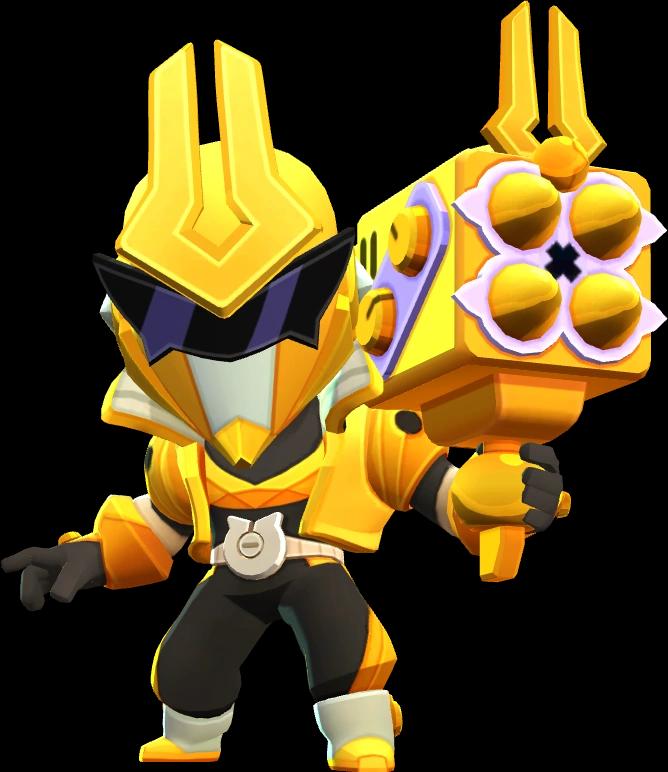 Super Ranger Brock Yellow skin