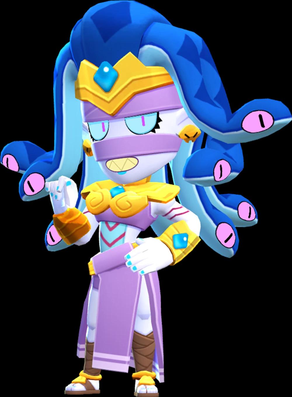 Sapphire Medusa Emz skin