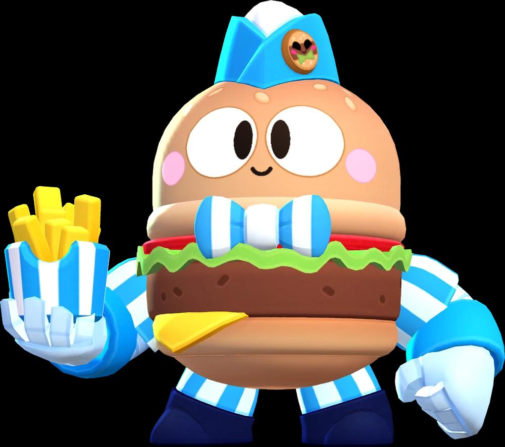 Burger Lou skin