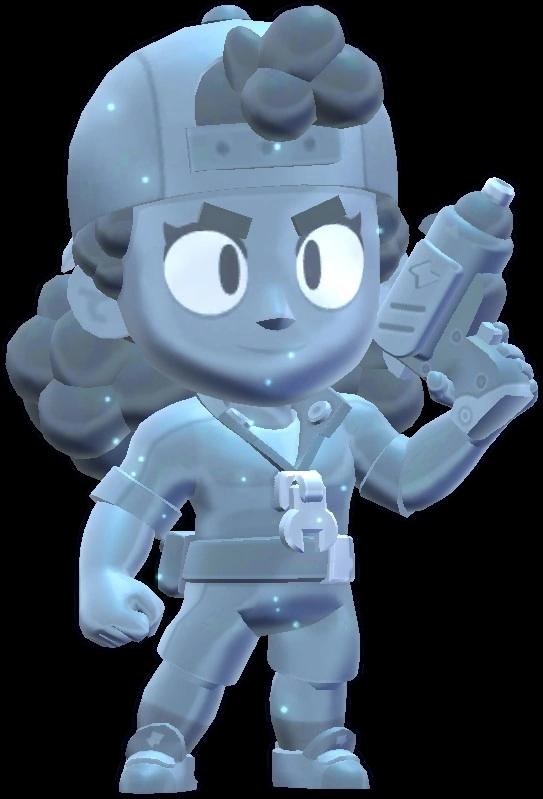 True Silver Meg skin