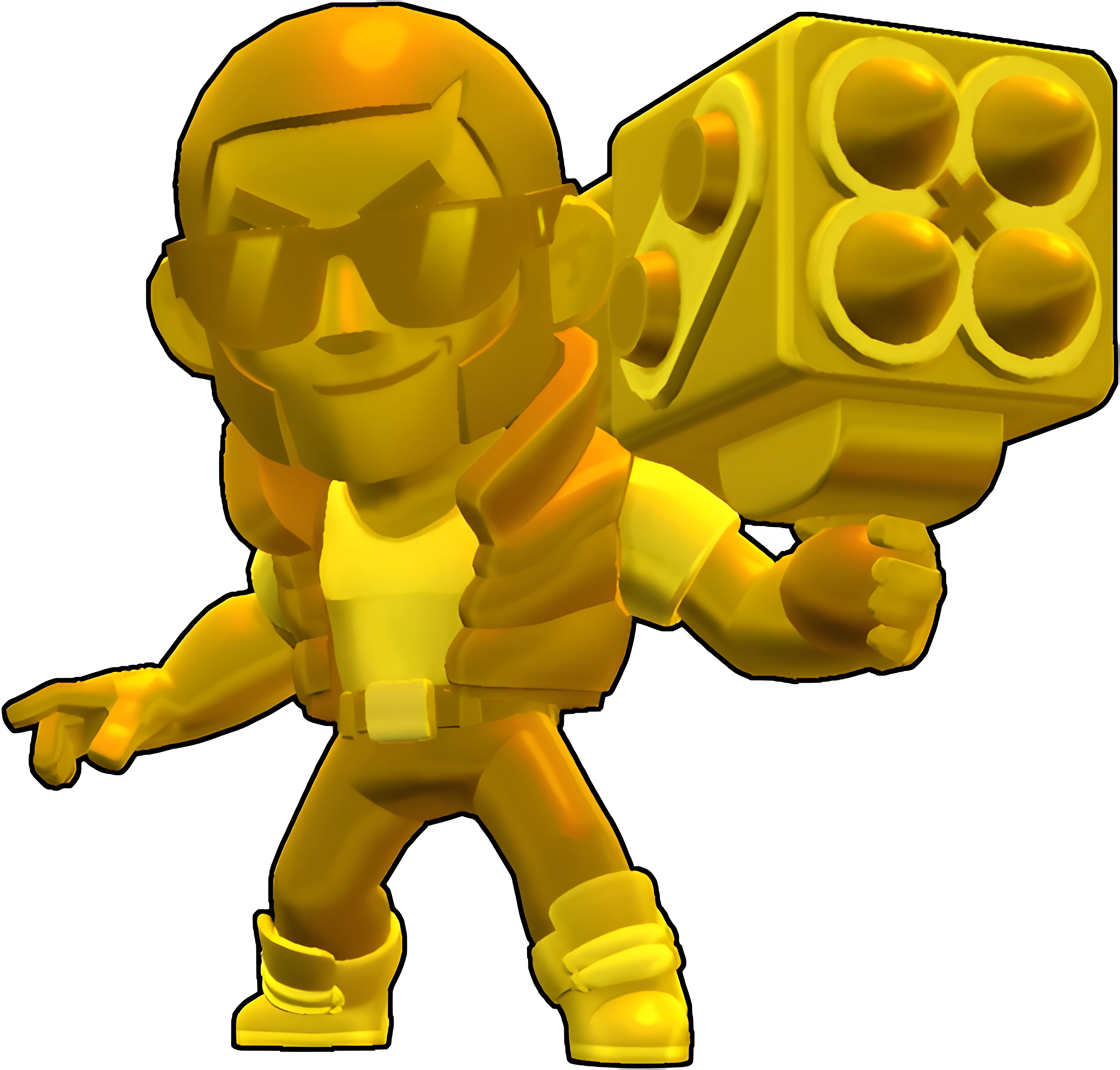 True Gold Brock skin