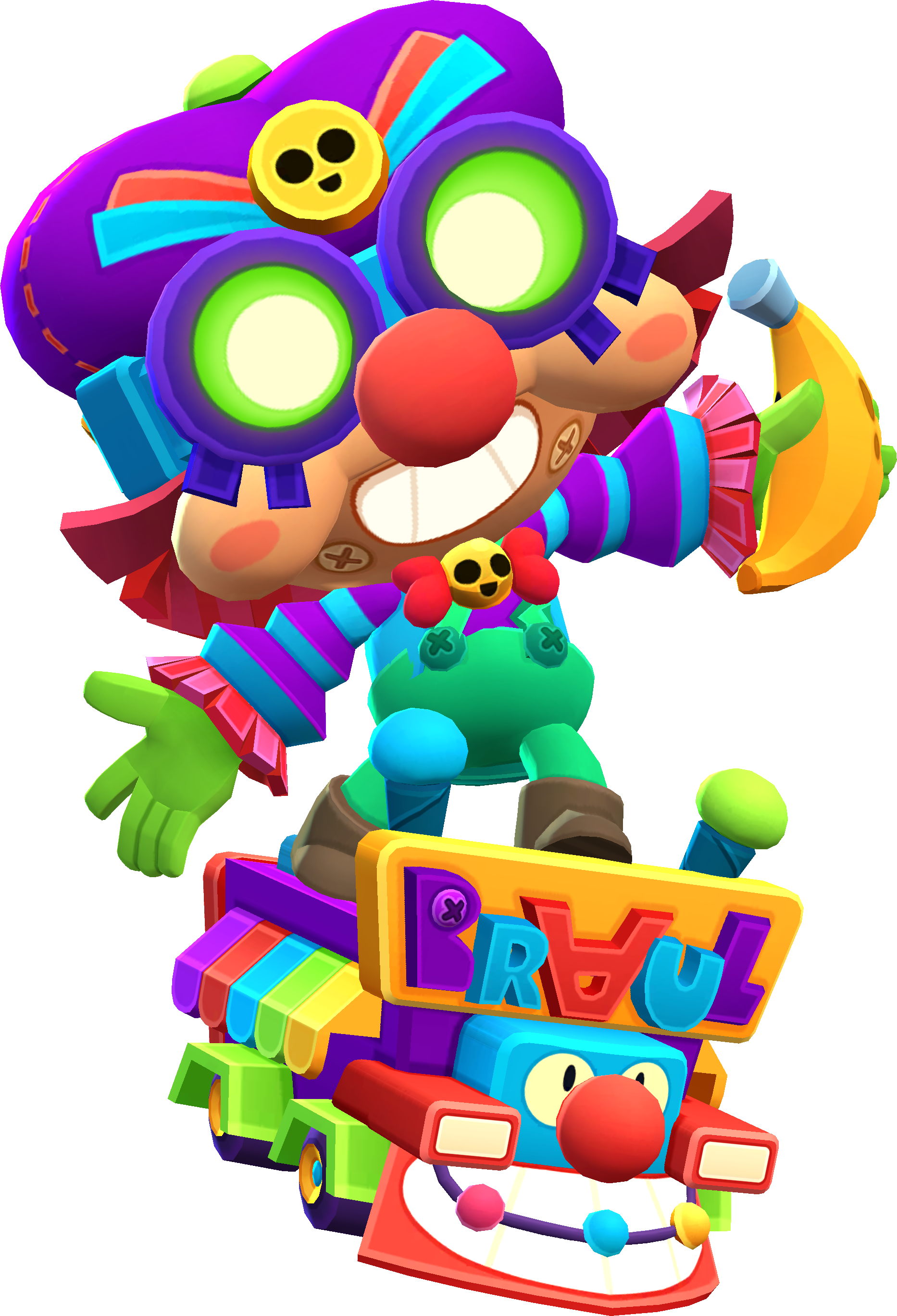 Crazy Clown Carl skin