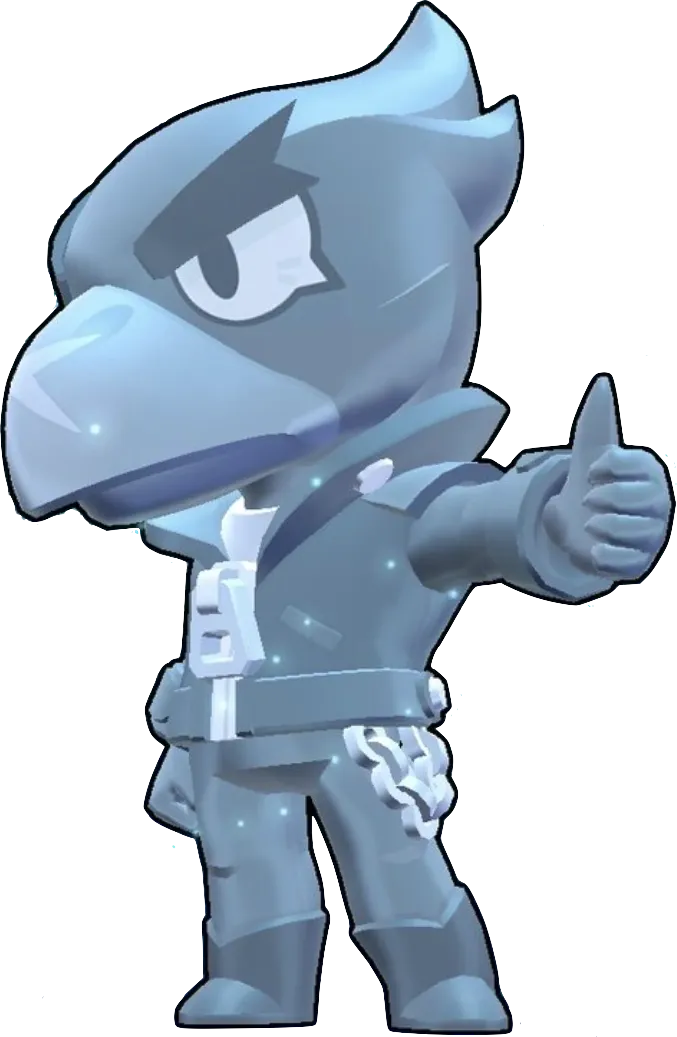 True Silver Crow skin