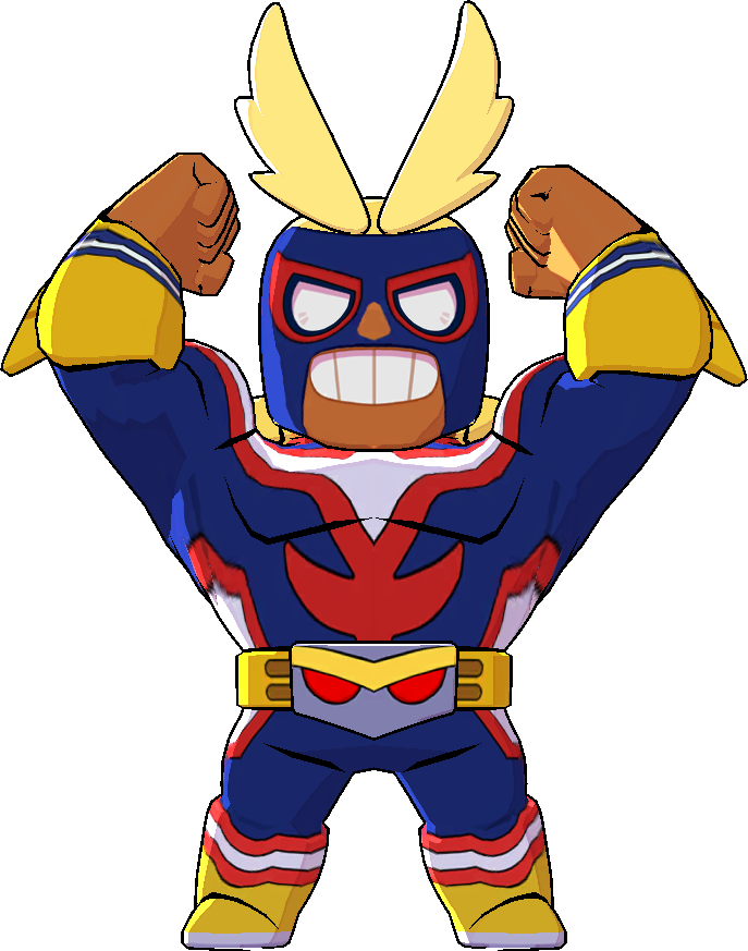 All Might: El Primo skin