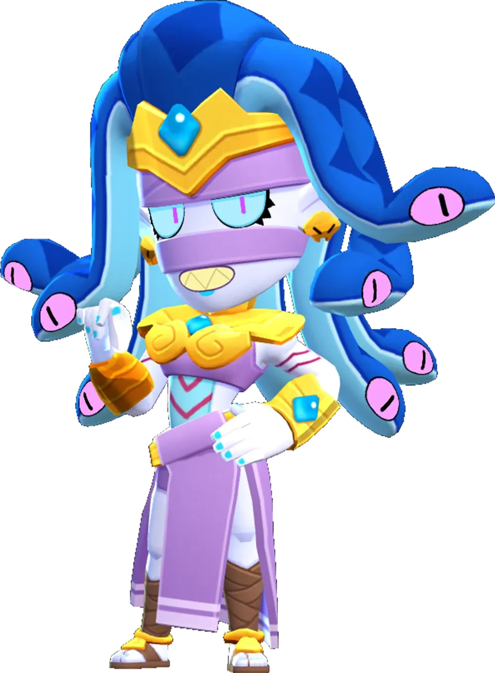 Sapphire Medusa Emz skin