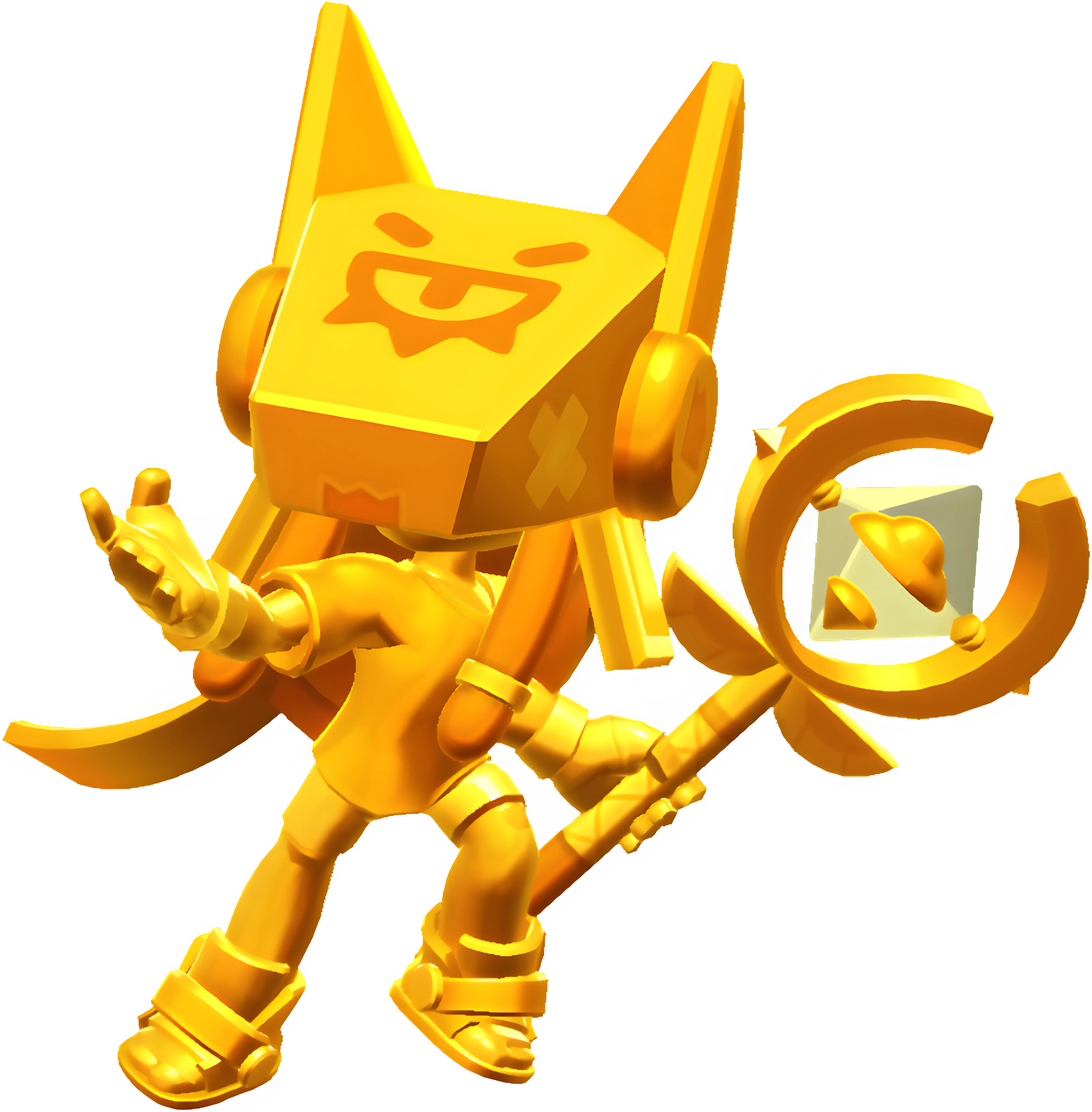 True Gold Finx skin