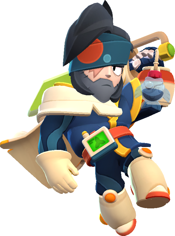Grizzled Kenji skin