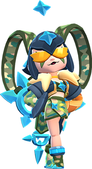 Blackgreen Melodie skin