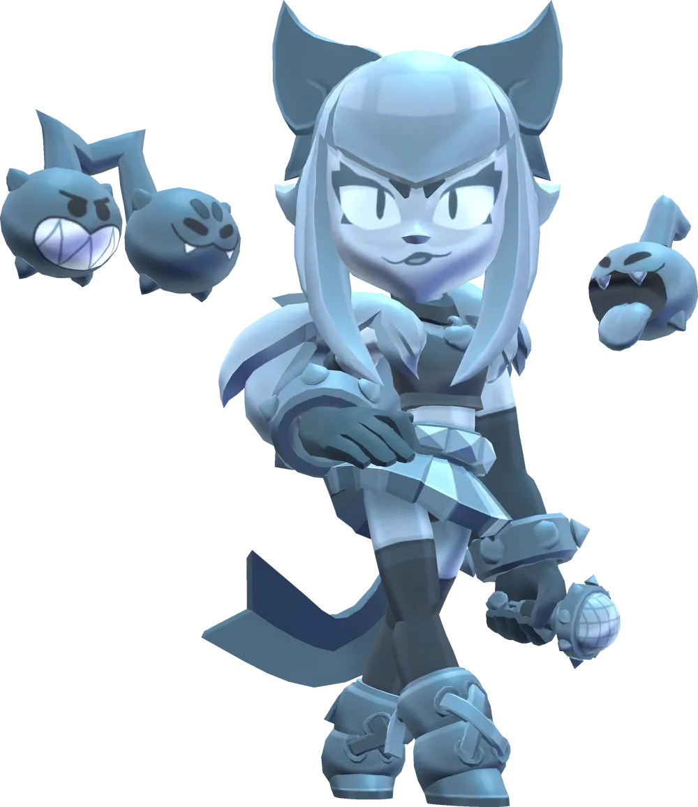 True Silver Melodie skin