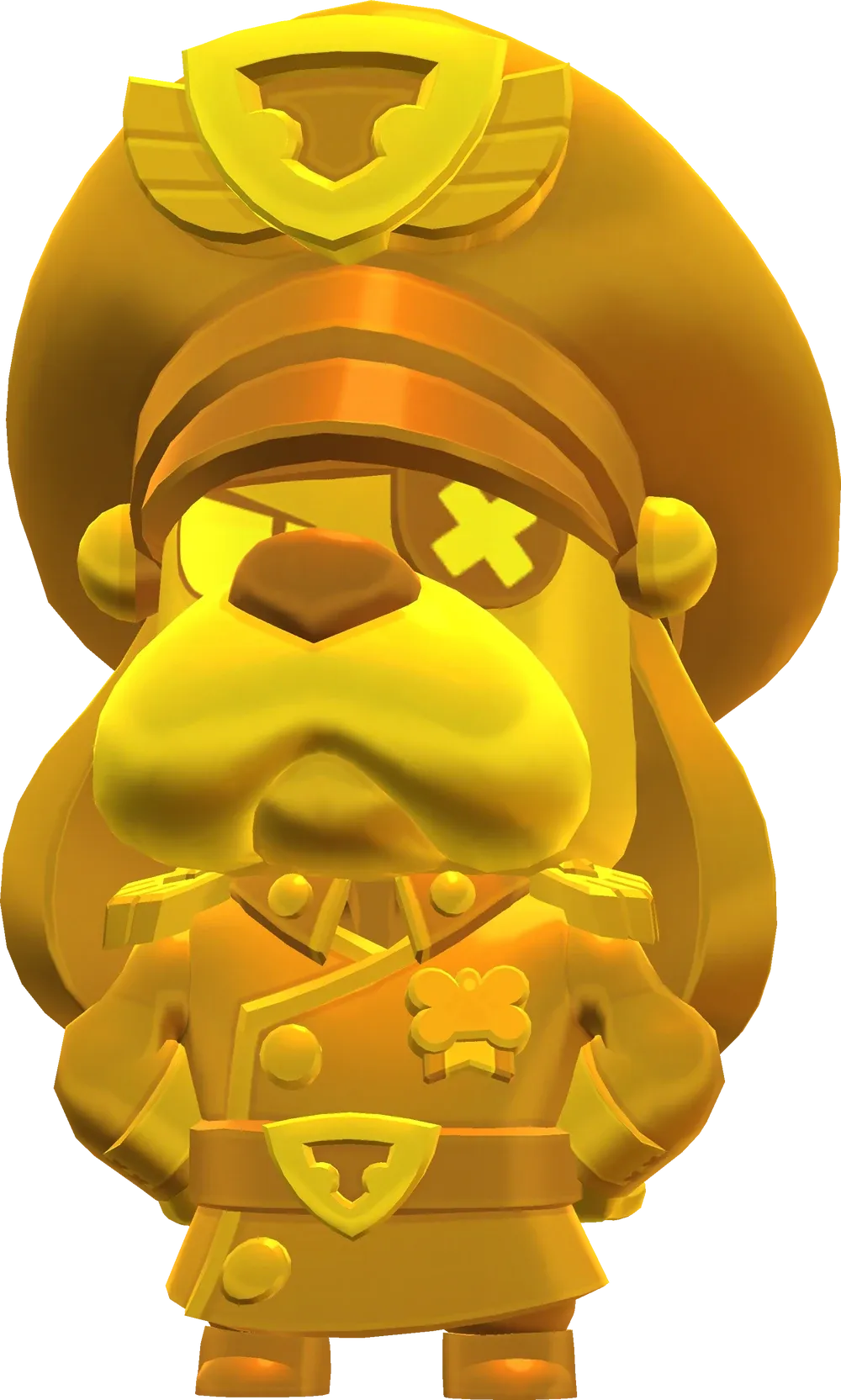 True Gold Ruffs skin